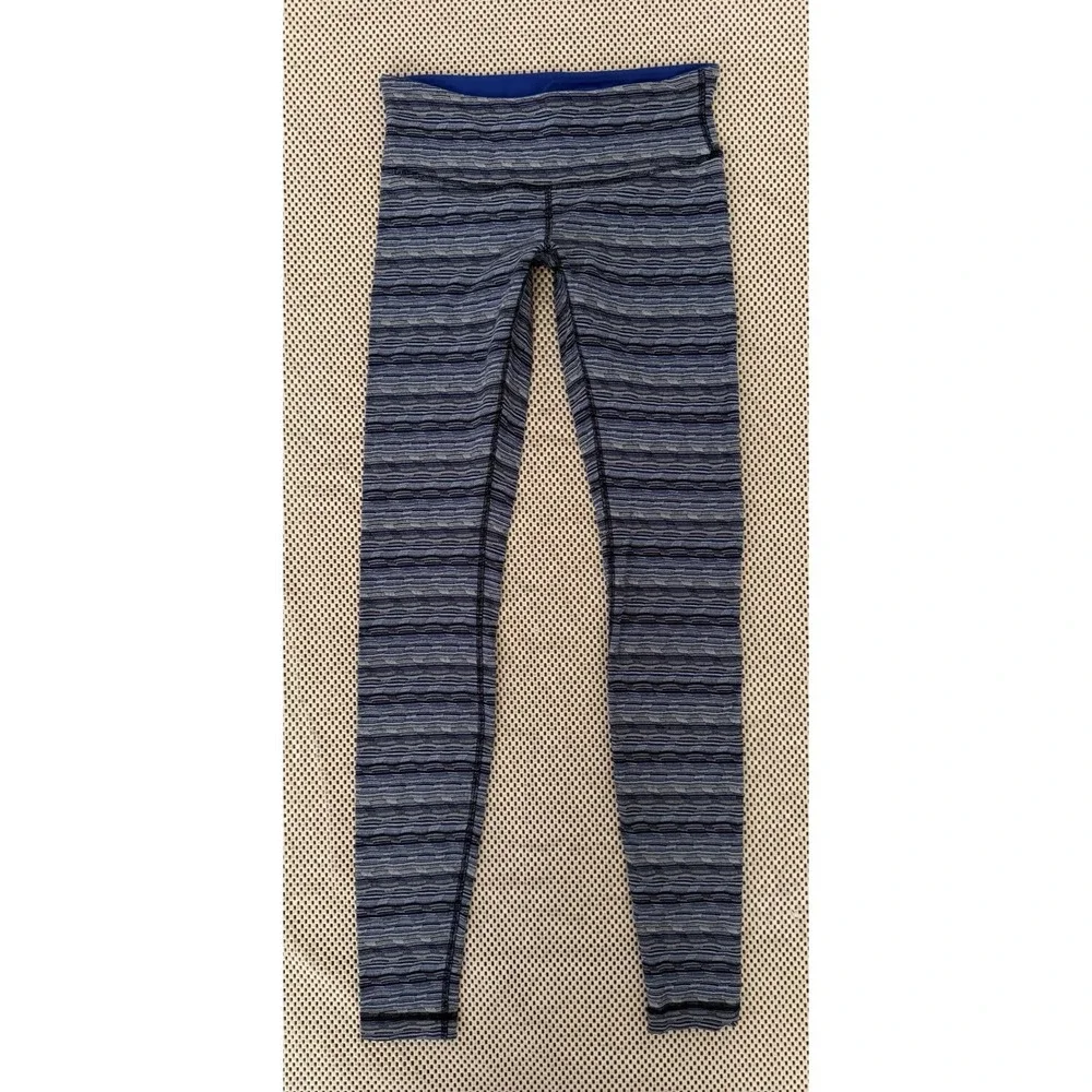 Lululemon Wunder Under 7/8 High Rise Leggings Women Size 6 Stretch Yoga Long 30